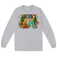 Moon Dust Born To Camp Long Sleeve Tee - CowhideDigitalArt