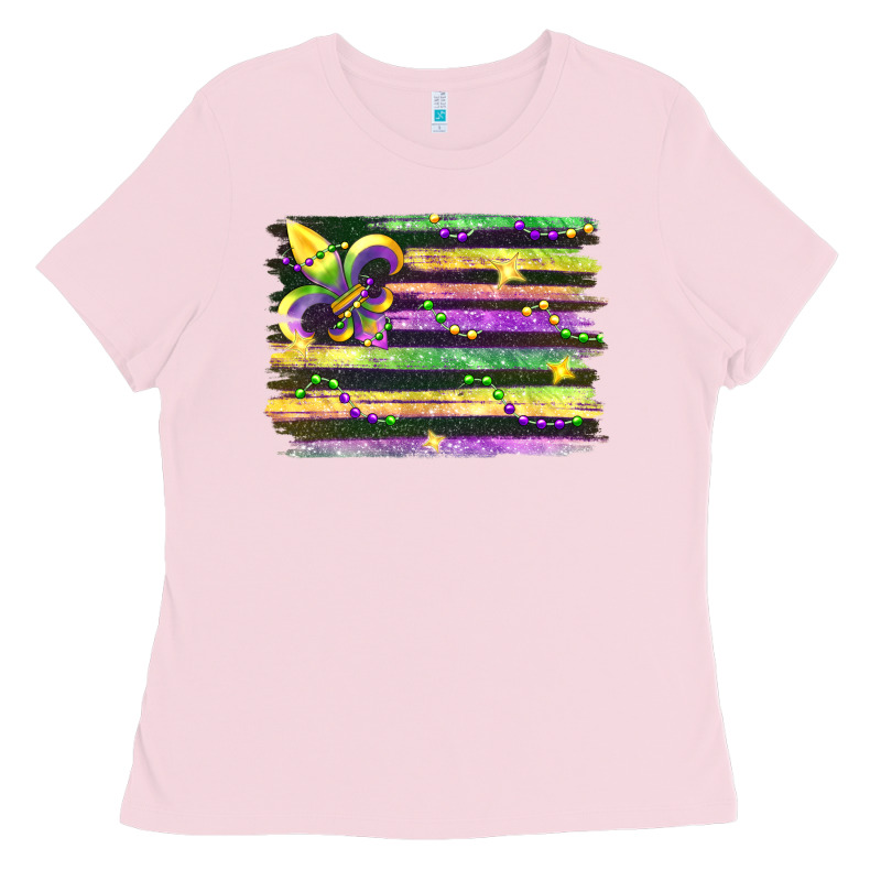 Mardi Gras Ladies Tee by FaDigitalArtStudio | Teevron