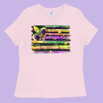 Mardi Gras Ladies Tee Designed By Fadigitalartstudio