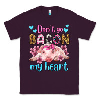 Plum don't go bacon my heart olivia Classic Tee - OliviaCreatesArt