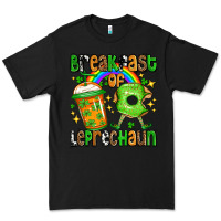 Black St. Patrick's Breakfast of leprechaun Premium Tee - OliviaCreatesArt