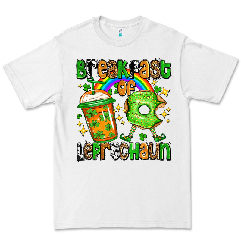 St. Patrick's Breakfast Of Leprechaun Premium Tee by OliviaCreatesArt | Teevron