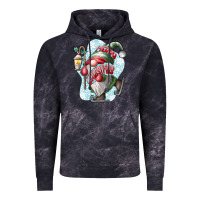 Cloud Black merry Christmas gnome Vintage Hoodie - CowhideDigitalArt