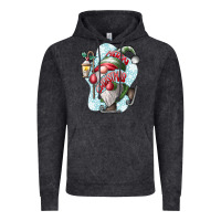 Vintage Black merry Christmas gnome Vintage Hoodie - CowhideDigitalArt