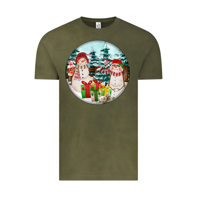 Christmas Snowman Vintage Tee by FaDigitalArtStudio | Teevron