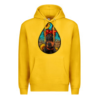 Lemon doberman Premium Hoodie - Artiststas