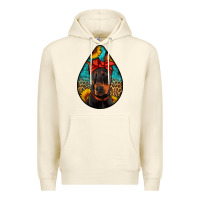 Sandshell doberman Premium Hoodie - Artiststas