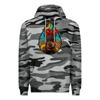 Slate Camo doberman Premium Hoodie - Artiststas