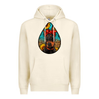 Tofu doberman Premium Hoodie - Artiststas