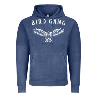 Vintage Denim bird gang eagle   philadelphia football fans Vintage Hoodie - artisFamous