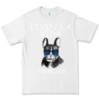 White Livin' la vida Frenchie Premium Tee - Bettercallsaul