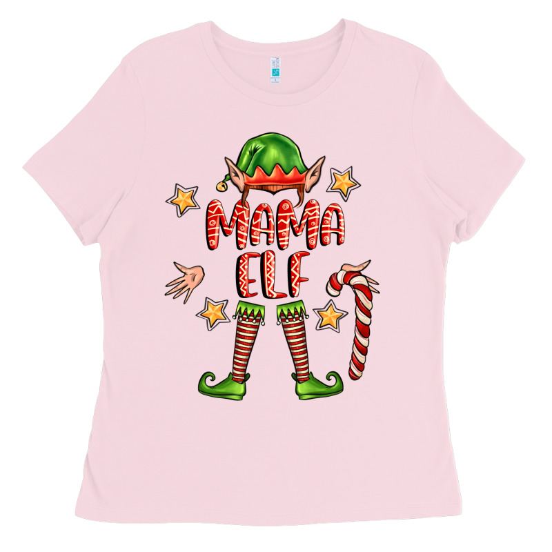 Mama Elf Ladies Tee by FaDigitalArtStudio | Teevron