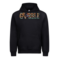 Black gobble thanksgiving turkey Urban Hoodie - Jasminsmagicworld