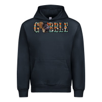 Navy gobble thanksgiving turkey Urban Hoodie - Jasminsmagicworld