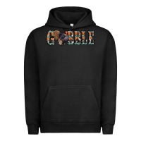 Pigment Black gobble thanksgiving turkey Urban Hoodie - Jasminsmagicworld