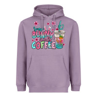 Lavender some bunny needs coffee easter Heavyweight Hoodie - Jasminsmagicworld