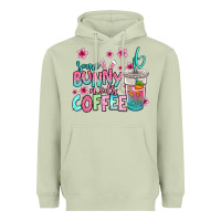 Matcha some bunny needs coffee easter Heavyweight Hoodie - Jasminsmagicworld