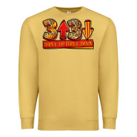 Antique Gold three up three down softball Premium Sweatshirt - Jasminsmagicworld