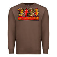 Chestnut three up three down softball Premium Sweatshirt - Jasminsmagicworld