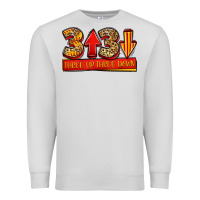 Dove Grey three up three down softball Premium Sweatshirt - Jasminsmagicworld