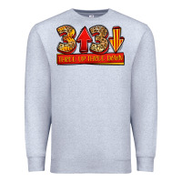 Heather Grey three up three down softball Premium Sweatshirt - Jasminsmagicworld