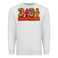 Oatmeal Heather three up three down softball Premium Sweatshirt - Jasminsmagicworld