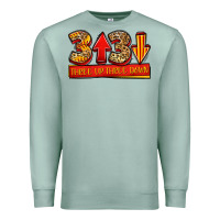 Seafoam three up three down softball Premium Sweatshirt - Jasminsmagicworld