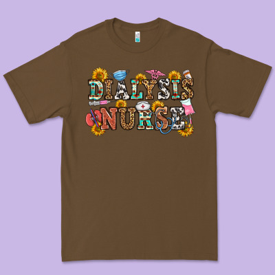 Dialysis Nurse Premium Tee Designed By Oliviacreatesart