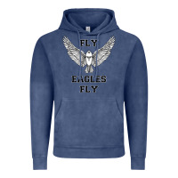 Vintage Denim fly eagles fly philadelphia Vintage Hoodie - artisFamous