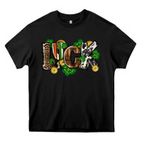 Black Western luck St. Patrick's Day Heavy Core Tee - CowGirlArtShop