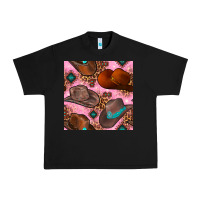 Black western cowboy hat seamless pattern Urban Heavy Tee - BundleAndBundleShop