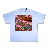 Grape Ice western cowboy hat seamless pattern Urban Heavy Tee - BundleAndBundleShop