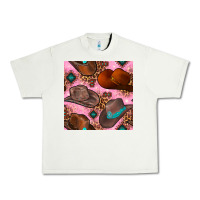 Pistachio western cowboy hat seamless pattern Urban Heavy Tee - BundleAndBundleShop