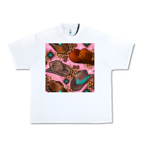 White western cowboy hat seamless pattern Urban Heavy Tee - BundleAndBundleShop