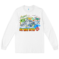 White 2024 Cruisin Long Sleeve Tee - CowhideDigitalArt