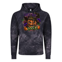 Cloud Black lets get spooky Vintage Hoodie - SublimationCraftShop