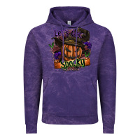 Cloud Purple lets get spooky Vintage Hoodie - SublimationCraftShop
