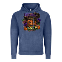Vintage Denim lets get spooky Vintage Hoodie - SublimationCraftShop