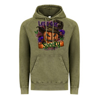 Vintage Olive lets get spooky Vintage Hoodie - SublimationCraftShop