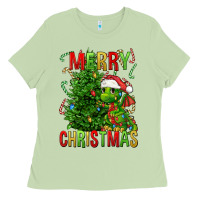 Matcha merry christmas dragon Ladies Tee - FaDigitalArtStudio