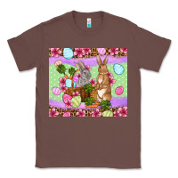 Chestnut Easter eggs bunnys basket Classic Tee - OliviaCreatesArt