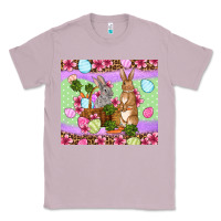 Lilac Easter eggs bunnys basket Classic Tee - OliviaCreatesArt