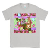 Moon Dust Easter eggs bunnys basket Classic Tee - OliviaCreatesArt