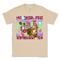 Mushroom Easter eggs bunnys basket Classic Tee - OliviaCreatesArt