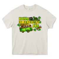 Cream Camper Happy St. Patrick's Day Heavy Core Tee - CowGirlArtShop