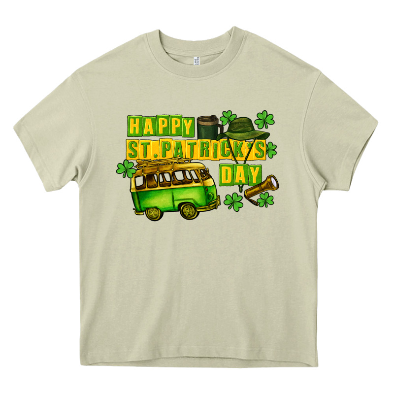 Camper Happy St. Patrick's Day Heavy Core Tee by CowGirlArtShop | Teevron