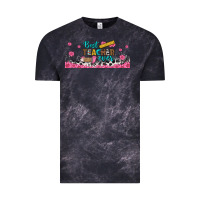 Cloud Black best teacher ever libbey glass Vintage Tee - BundleAndBundleShop