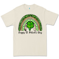 Bone Happy St. Patrick's Day rainbow Premium Tee - OliviaCreatesArt