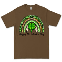 Cacao Happy St. Patrick's Day rainbow Premium Tee - OliviaCreatesArt