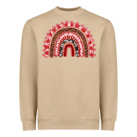 Mushroom valentines day rainbow Heavyweight Sweatshirt - RanaPortraitStore